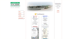 Desktop Screenshot of egidi.it